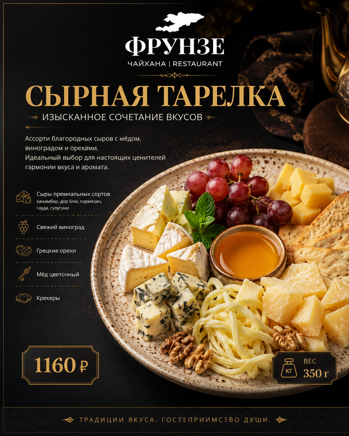 Сырная тарелка